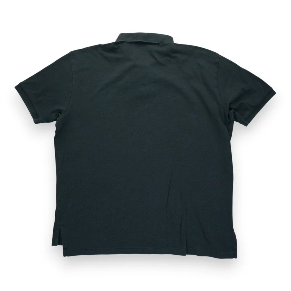Polo Ralph Lauren‎ Men's Cotton Collared Short Sleeve Polo Shirt Black Size XL